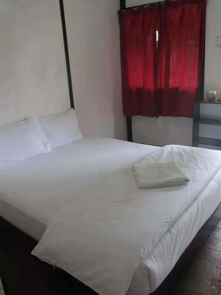 Aguna Resort twin room bathroom with hot shower Tioman Island